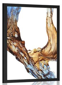 Poster abstracția scoarței de copac