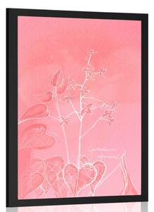Poster planta uimitoare Epimedium alpinum