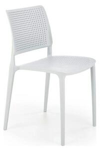 Scaun K514, albastru deschis, polipropilena, 42x55x79 cm