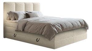 Pat boxspring ComfiDream CaelionDublu, Boxspring, Crem, 180x200, Tapiterie, Somiera patSomiera pat, 19x21x12cm