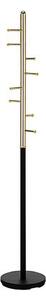 Cuier pom FERRO, auriu/negru, metal, 30x173 cm