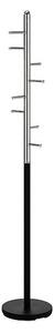 Cuier pom FERRO, crom/negru, metal, 30x173 cm
