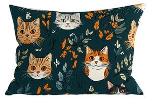 Fata de perna din policoton CATTAMI POLY 50x70 cm, verde inchis