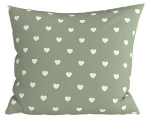 Fata de perna din policoton SAGHEARTS POLY 45x45 cm, verde