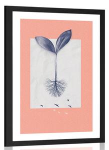 Poster cu passepartout diversitatea naturii