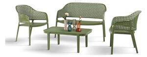 Set terasă Martina polipropilenă HoReCa - VERDE