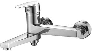 Kuchinox Luga, baterie de cadă cu pipă rotativă, cromată, LAV-BQL_01FD