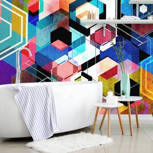 Tapet geometrie abstractă