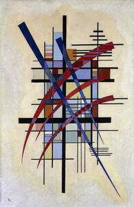 Kandinsky, Wassily - Reproducere Zeichen mit Begleitung, 1927, (26.7 x 40 cm)