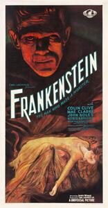 Anonymous - Artă imprimată Frankenstein, 1931, (20 x 40 cm)