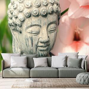 Fototapet statuie Budha în grădină Zen