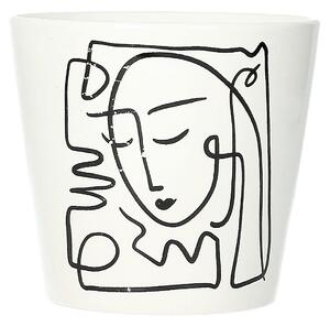 Capac pentru ghiveci Face II 12cm