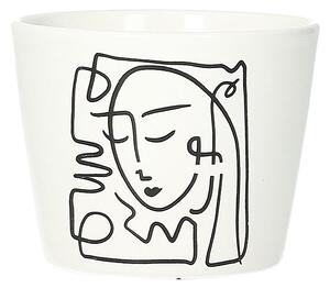 Capac pentru ghiveci Face II 8cm