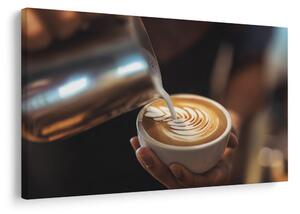 Tablou artă latte în ceașcă