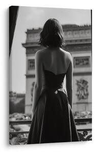 Tablou eleganță în lumină alb-negru
