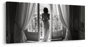 Tablou eleganță în voal