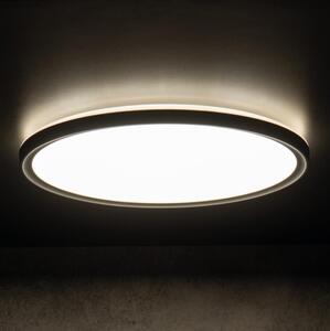 Plafonieră LED pentru baie Kanlux 31503 AZPO LED/18,5W/230V d. 29 cm IP54 negru