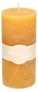 Lumânare Lea 15cm mustard