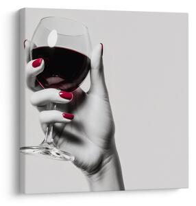 Tablou artă modernă cu vin