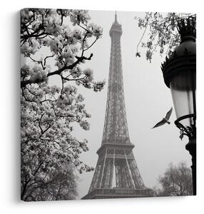 Tablou turnul Eiffel iarna