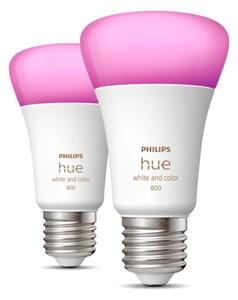 Set 2x LED bec Philips Hue WACA A60 E27/6,5W/230V dimabil 2000-6500K
