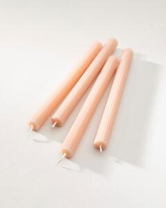 Set de lumânări cu fitil Romance 2x25 cm