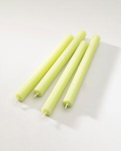 Set de lumânări cu fitil Lime 2x25cm