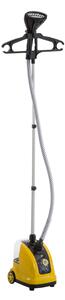 HOMCOM fier de calcat vertical cu vapor 1.4L 1800W, galben | Aosom Romania