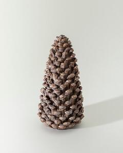 O figurină mică în formă de con de pin 12x12x23 cm
