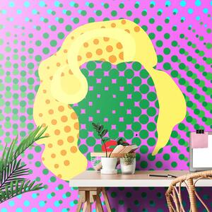 Tapet Marilyn Monroe în stil pop art