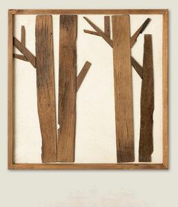 Tablou Wooden Forest 62x62 cm