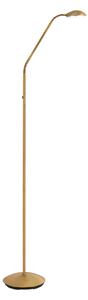 Lampă de podea modernă bronz incl. LED reîncărcabilă cu dimmer în 3 trepte - Waldorf
