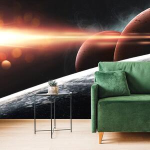Tapet planete în galaxie