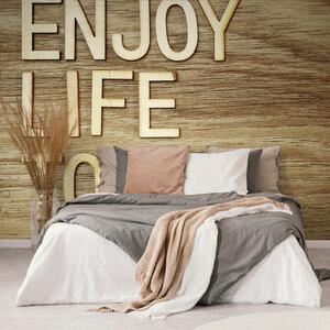 Tapet cu citat - Enjoy life today