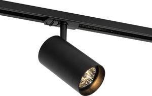 Spotlight modern negru pentru sistem de șine monofazat 70mm - Iconic Jeana Luxe