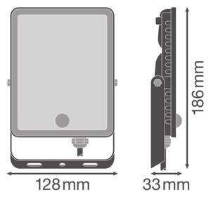 Ledvance - Proiector LED de exterior montat pe perete cu senzor FLOODLIGHT LED/30W/230V IP65