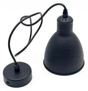 Brilagi RIDDY - Lustră LED pe cablu, 1xE27/60W/230V, neagră