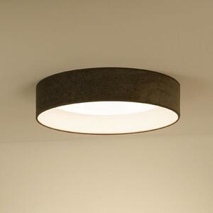 Plafonieră LED Plafond, cablu gri închis, Ø 45 cm Dimabil în 3 trepte