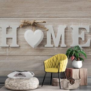 Tapet cu inscripția Home în design vintage