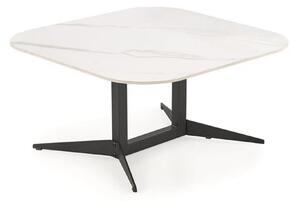 Masuta BORNA, alb/negru, ceramica/metal, 80x80x40 cm