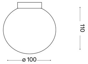 Ideal Lux - Aplica de perete LED MAPA 1xG9/3W/230V, diam. 10 cm, albă
