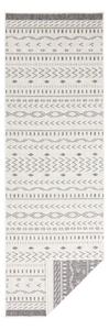 Covor adecvat pentru exterior NORTHRUGS Twin Supreme Mismo, 250 x 80 cm, gri-crem