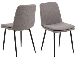 Scaun de dining Becca, gri