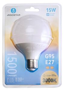 Bec LED G95 E27/15W/230V 3000K - Aigostar