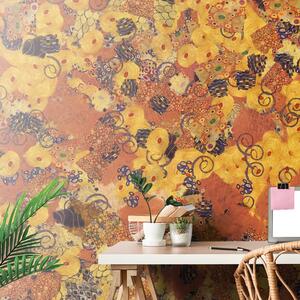 Tapet abstracție inspirată de G. Klimt
