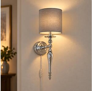 BRILAGI - Lampa de perete NUBILA 1xE27/60W/230V crom lucios/antracit