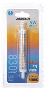 Bec LED R7S/9W/230V 3000K - Aigostar