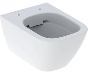 Vas wc suspendat rimless dreptunghiular alb Geberit Smyle Square