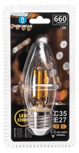 Bec LED FILAMENT C35 E27/6W/230V 2200K - Aigostar