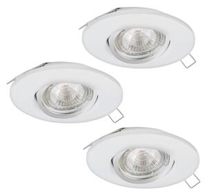 Eglo 95895 - SET 3x Corp de iluminat LED tavan fals PENETO 1 1xGU10-LED/3W/230V